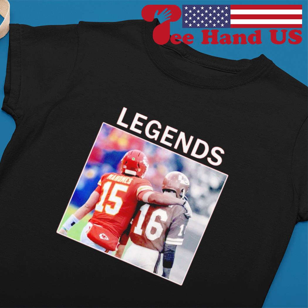 Legends Patrick Mahomes #15 Len Dawson #16 Kansas City Chiefs shirt,  hoodie, sweater, long sleeve and tank top