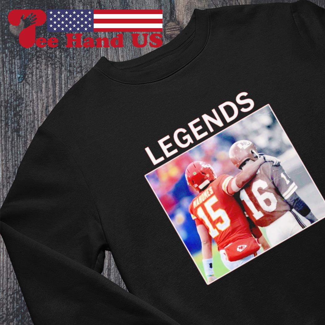 Legends Patrick Mahomes #15 Len Dawson #16 Kansas City Chiefs shirt,  hoodie, sweater, long sleeve and tank top