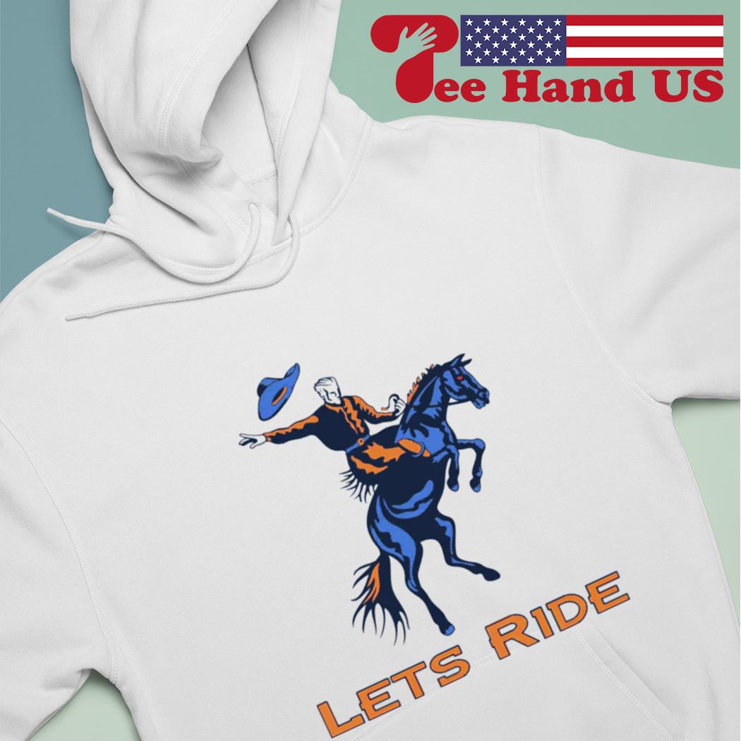 Let's ride Denver Broncos Blucifer shirt, hoodie, sweater, long sleeve and  tank top