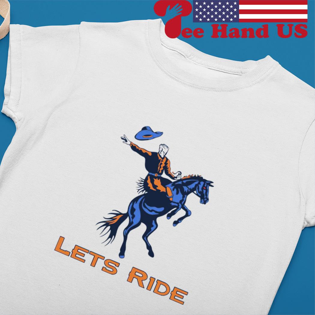 Let's ride Denver Broncos Blucifer shirt, hoodie, sweater, long sleeve and  tank top