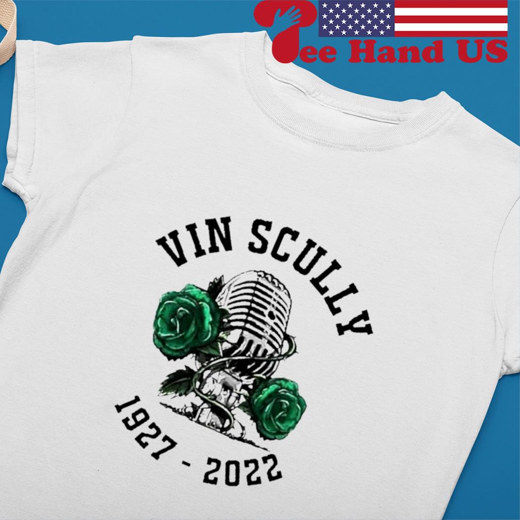 Vin Scully Microphone T Shirt, Hoodie, Tank