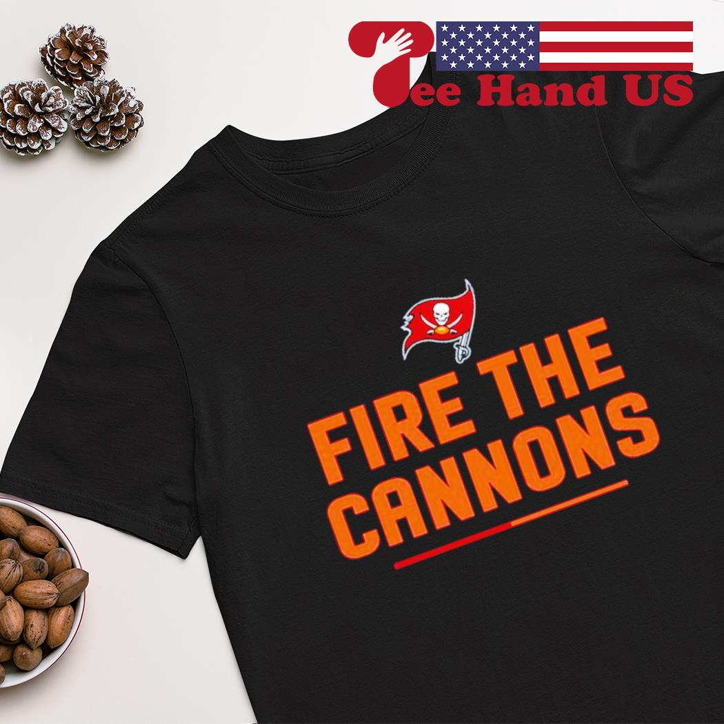 Fire The Cannons Logo Tampa Bay Buccaneers T-shirt, hoodie, sweater, long  sleeve and tank top