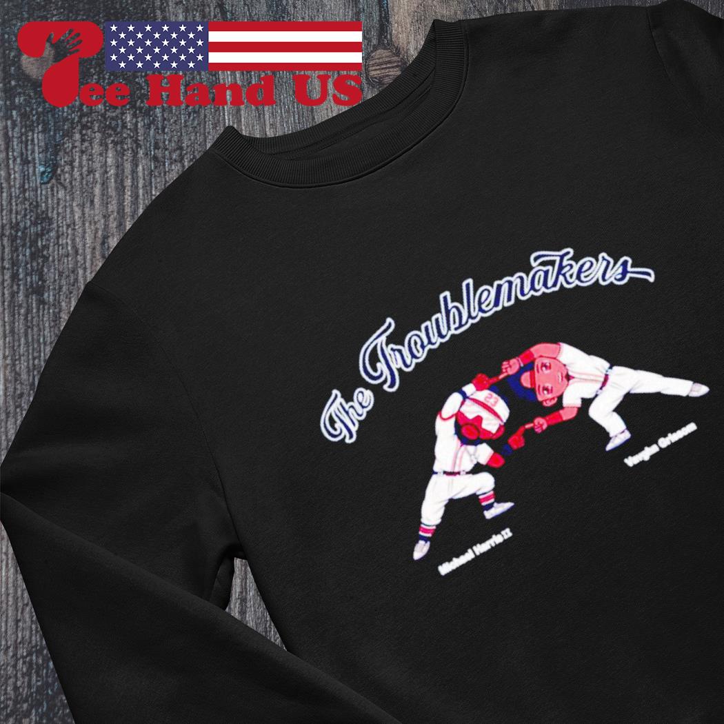 The Troublemakers Michael Harris II Vaughn Grissom shirt, hoodie, sweater,  long sleeve and tank top