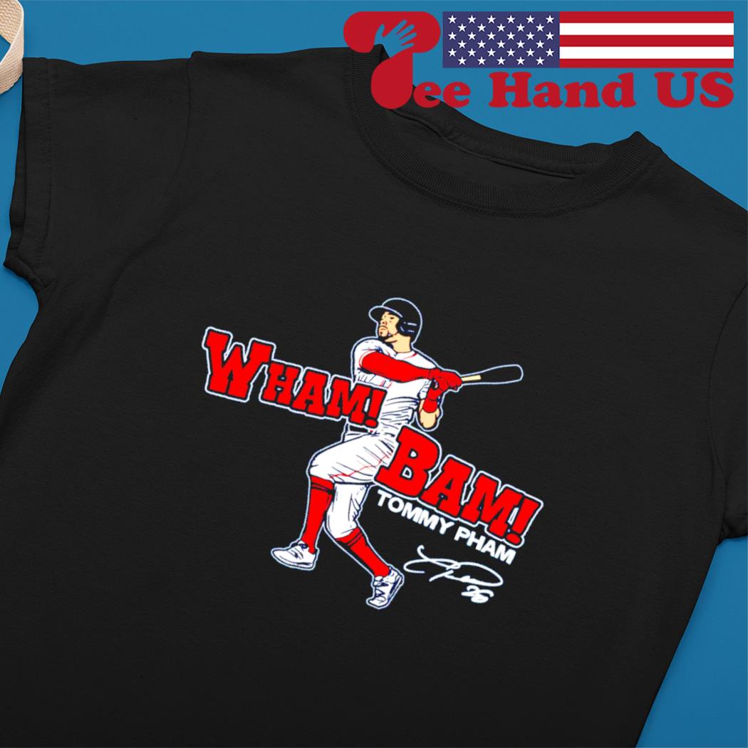 Tommy Pham wham bam signature shirt, hoodie, sweater and v-neck t