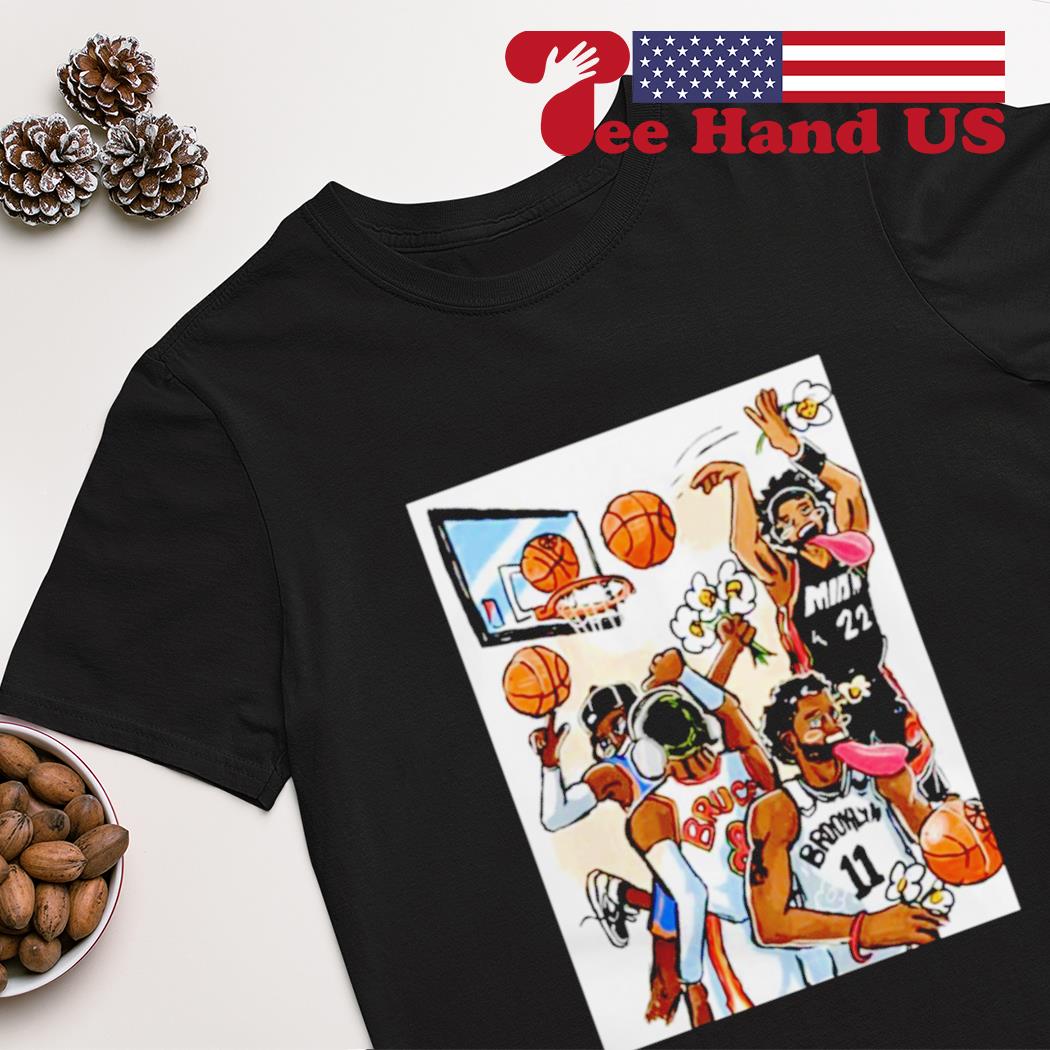 Bruce Ray Brooklyn Nets and Miami Heat funny shirt