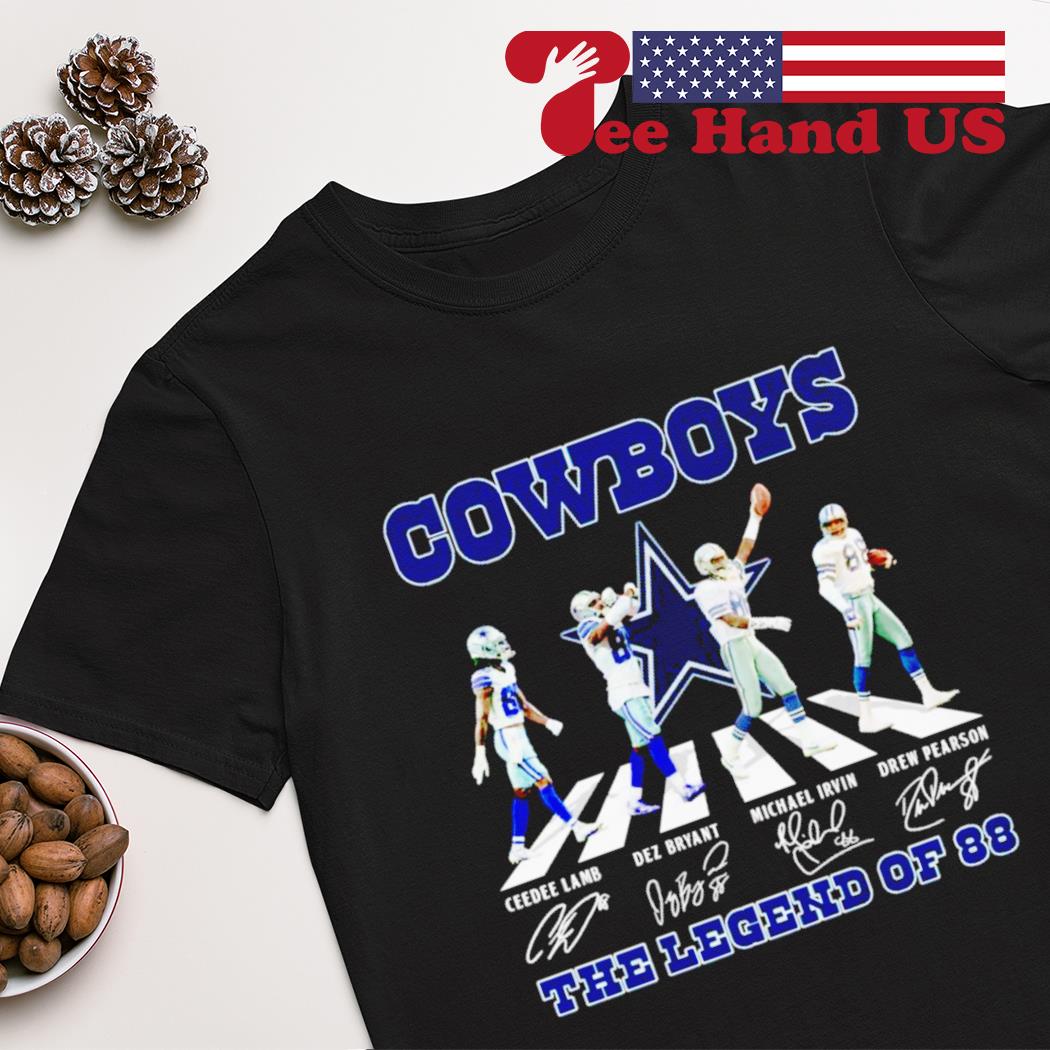 Dallas Cowboys abbey road signatures shirt, hoodie, sweater and long sleeve