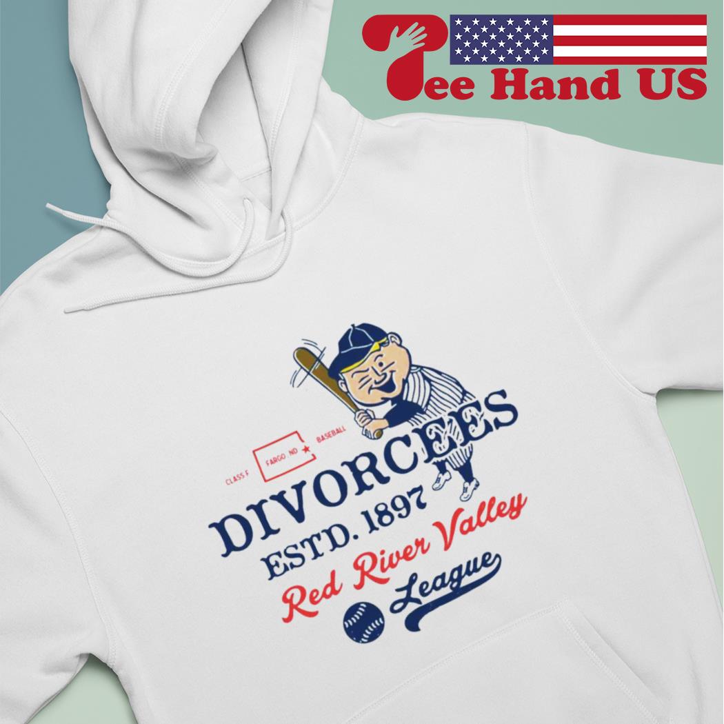 White Label Mfg Fargo Divorcees - North Dakota - Vintage Defunct Baseball Teams - Unisex T-Shirt Light Blue / S