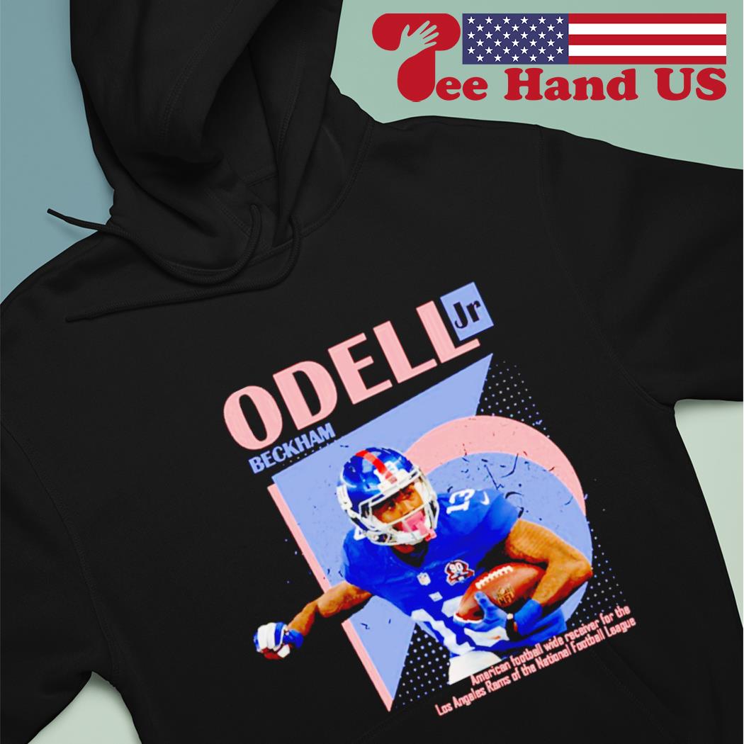 Official Football wide receiver for the la rams nfl odell beckham jr 80s  shirt, hoodie, sweater, long sleeve and tank top