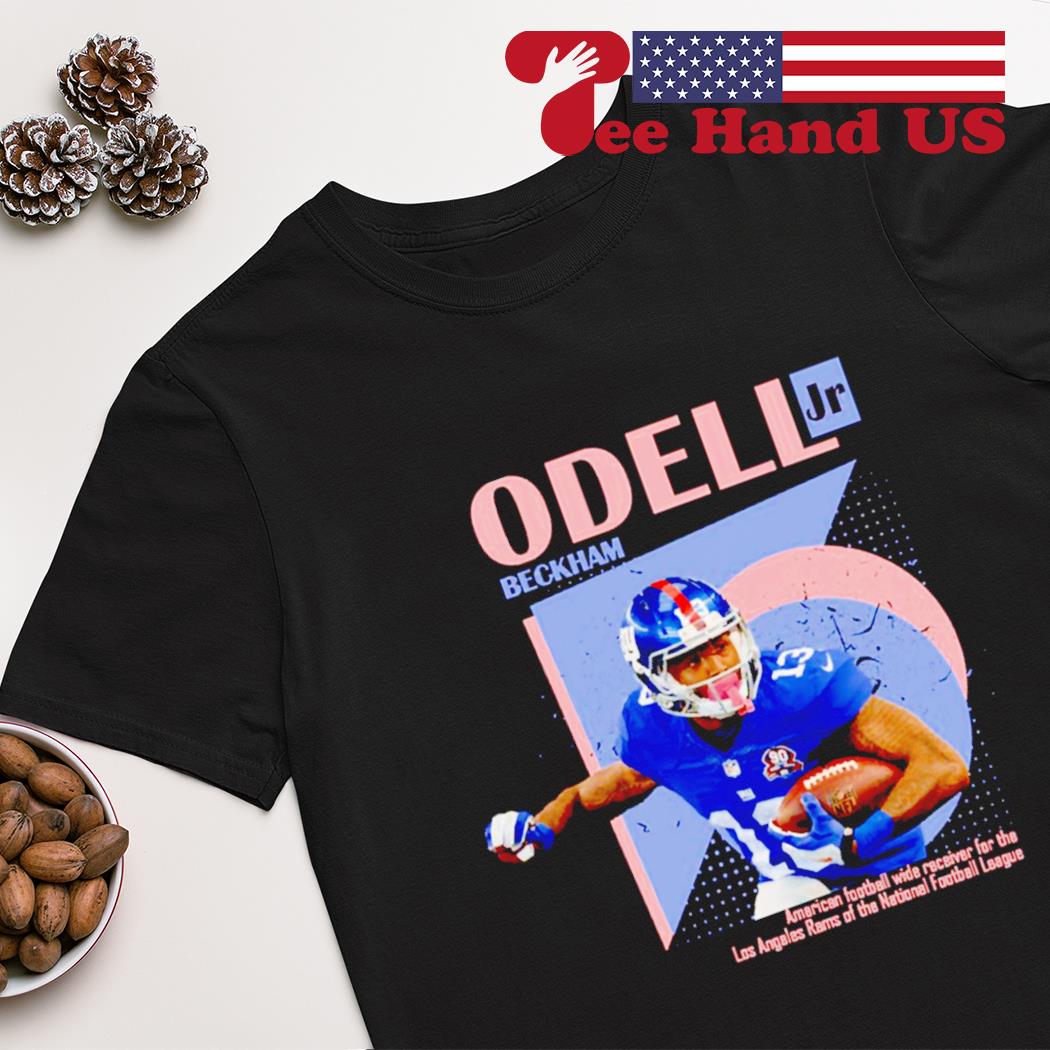 Official Football wide receiver for the la rams nfl odell beckham jr 80s  shirt, hoodie, sweater, long sleeve and tank top