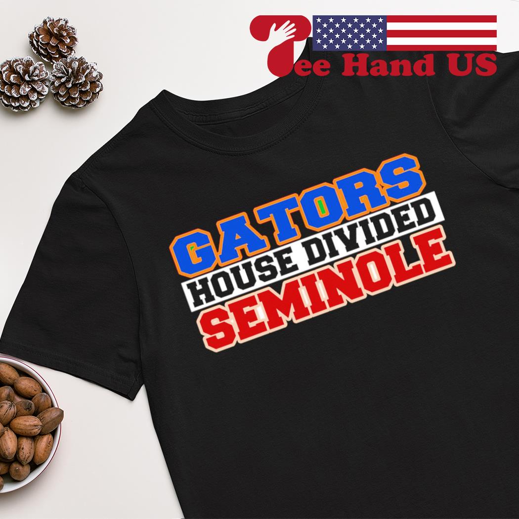 Gators house divided Seminole shirt