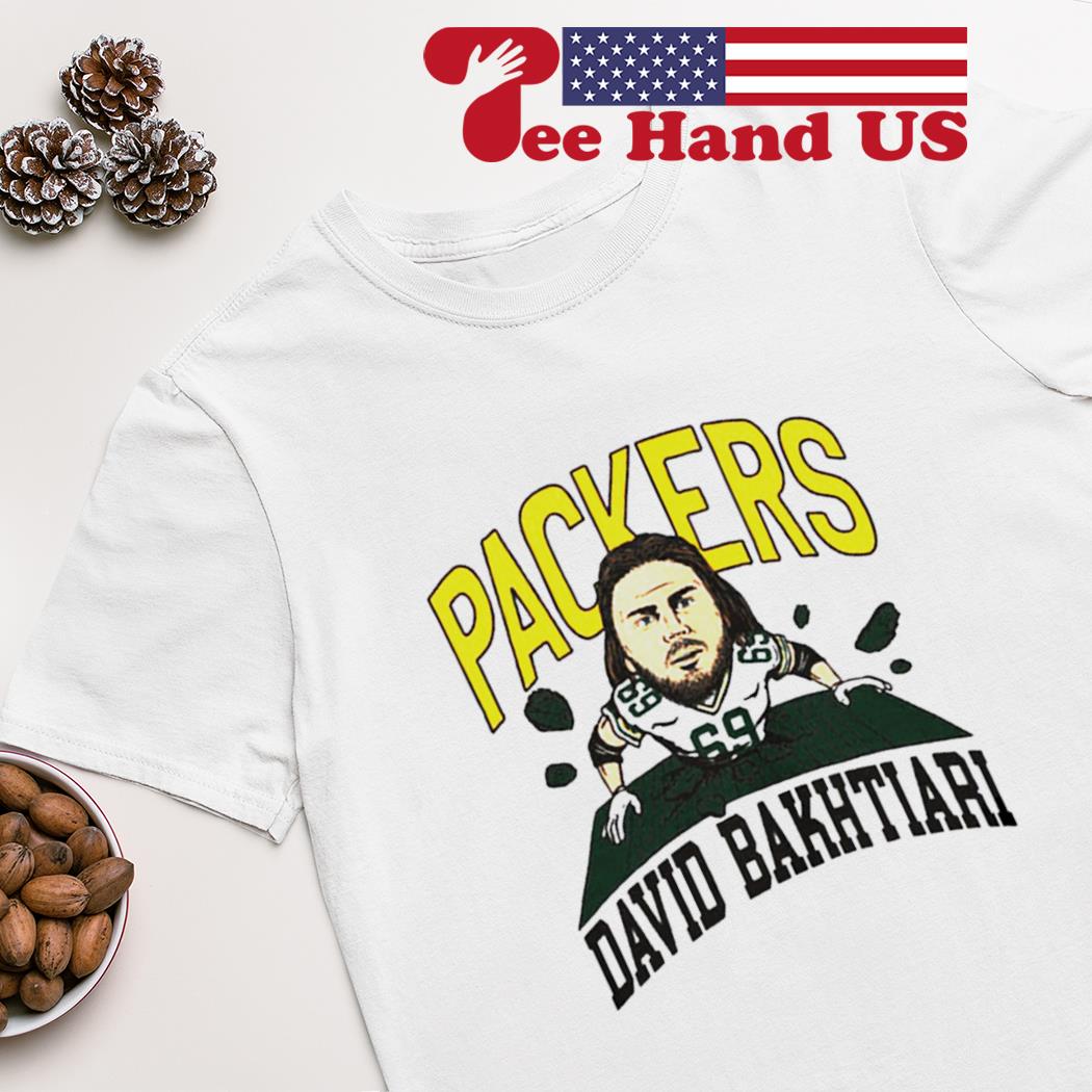 Packers david bakhtiarI shirt, hoodie, sweater, long sleeve and tank top