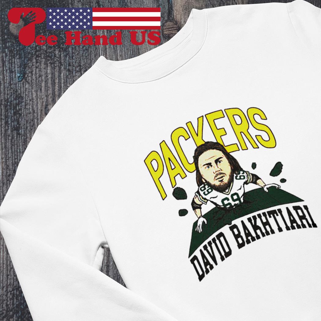 Packers david bakhtiarI shirt, hoodie, sweater, long sleeve and tank top