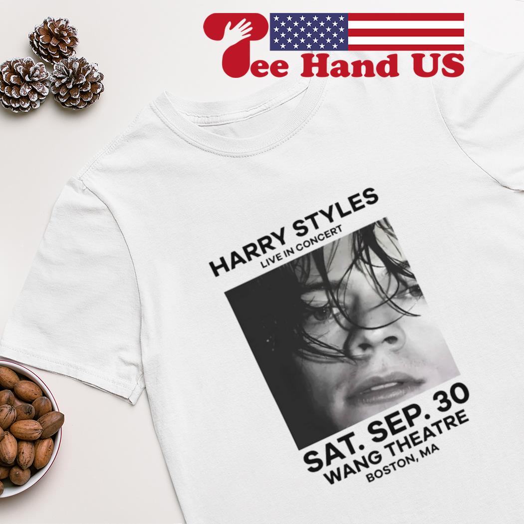 Harry Styles live in concert sat. sep. 30 wang theatre Boston ma shirt