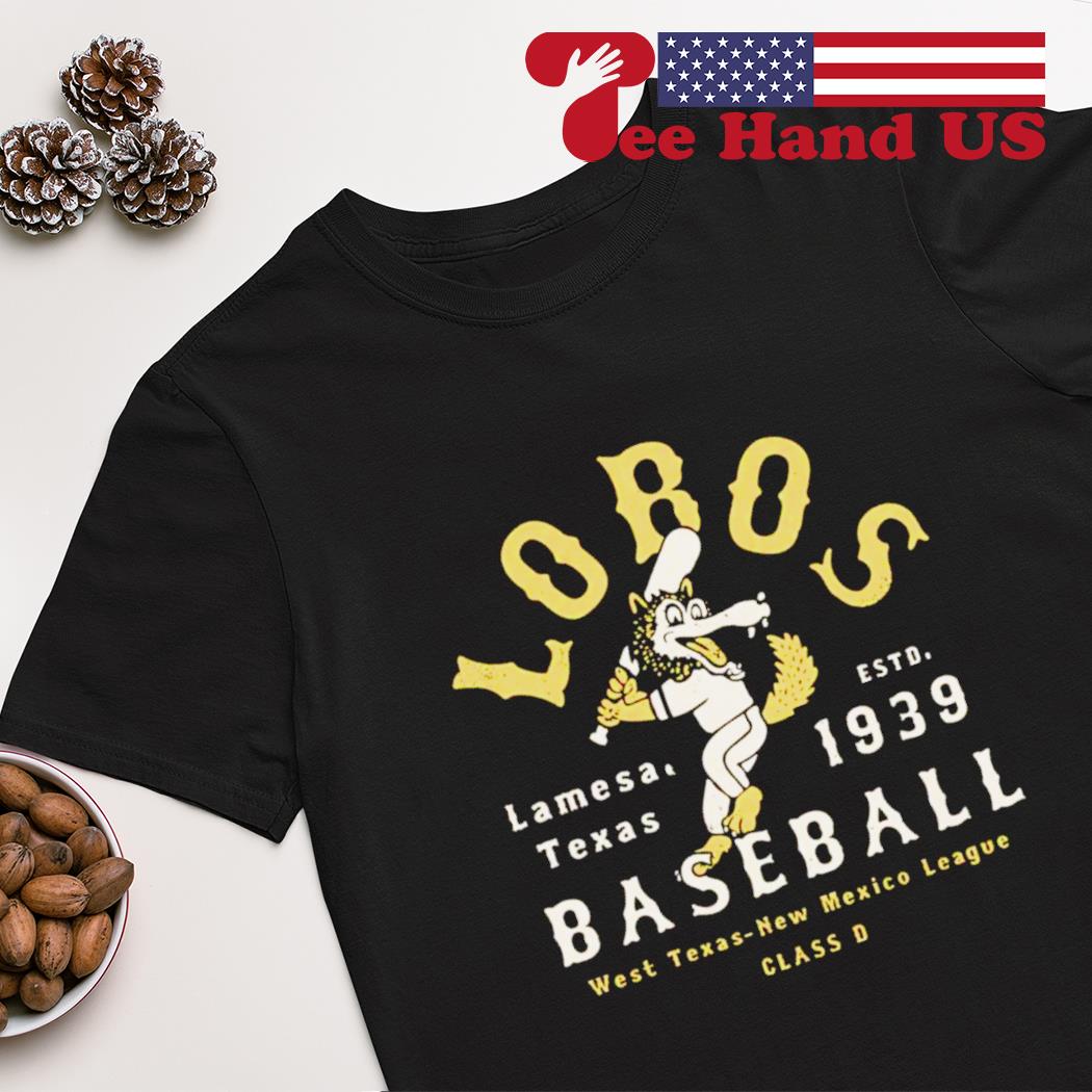 Lamesa Lobos Texas Vintage Defunct Baseball Teams shirt, hoodie, sweater,  long sleeve and tank top