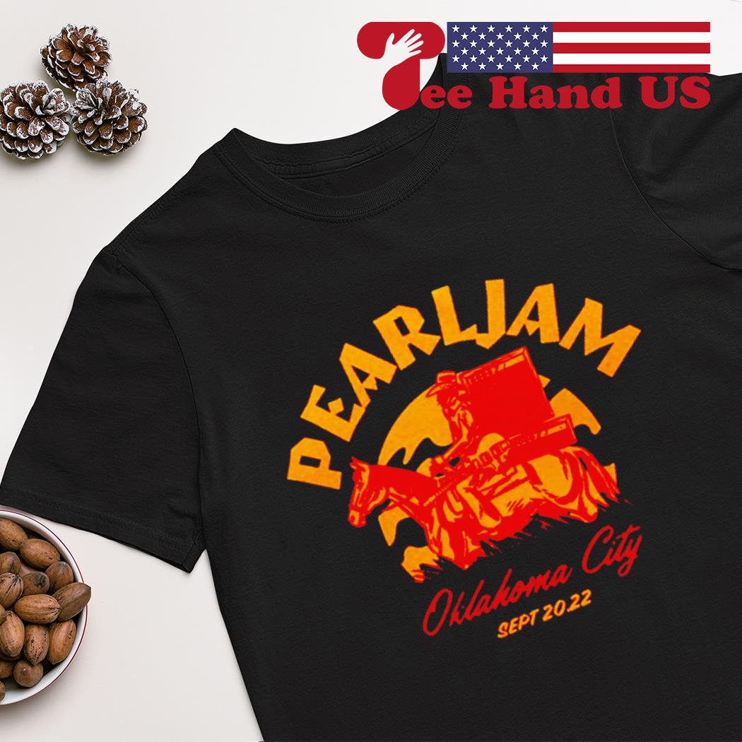 Pearl Jam Oklahoma City shirt