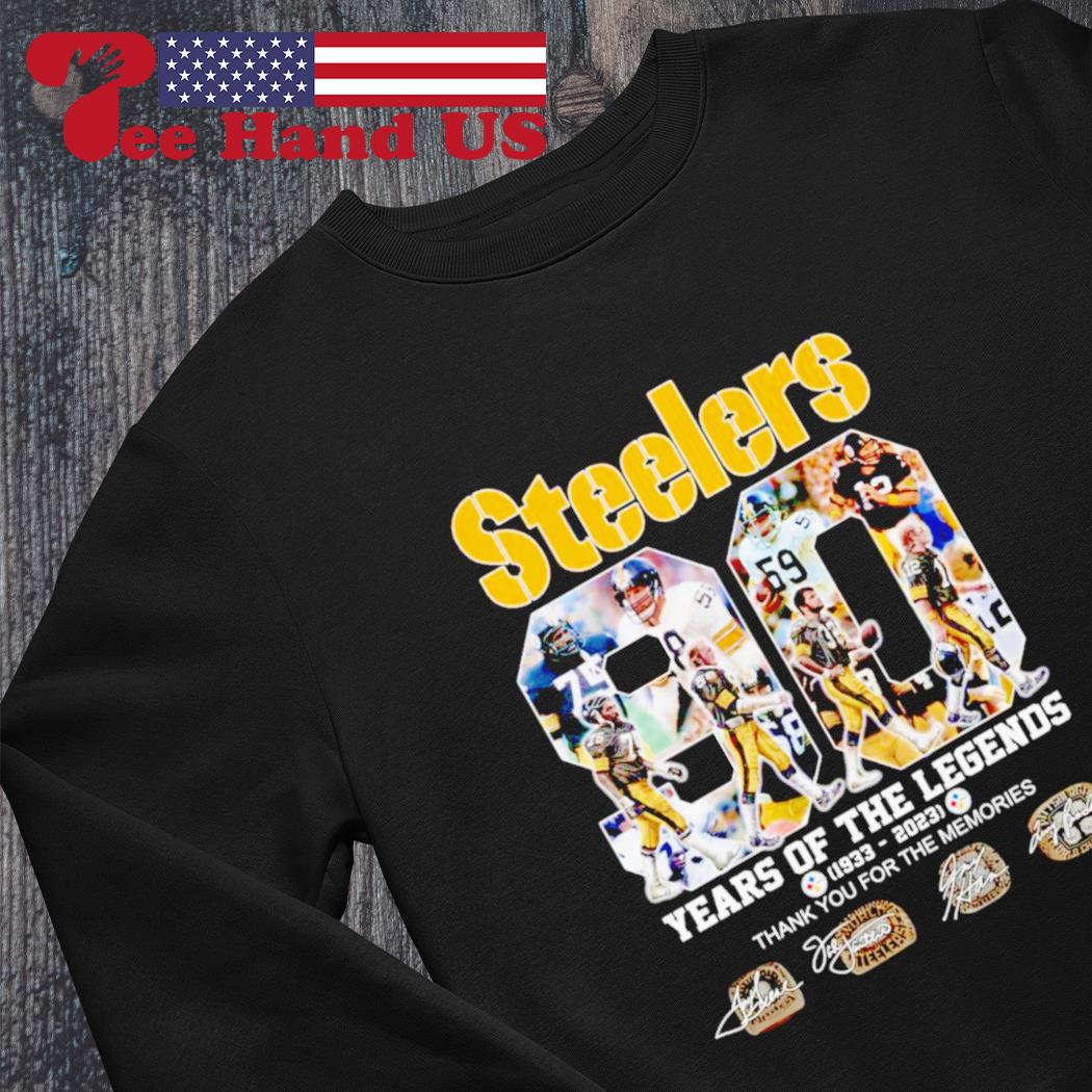 Pittsburgh Steelers Players The Legends Signatures T-shirt,Sweater, Hoodie,  And Long Sleeved, Ladies, Tank Top