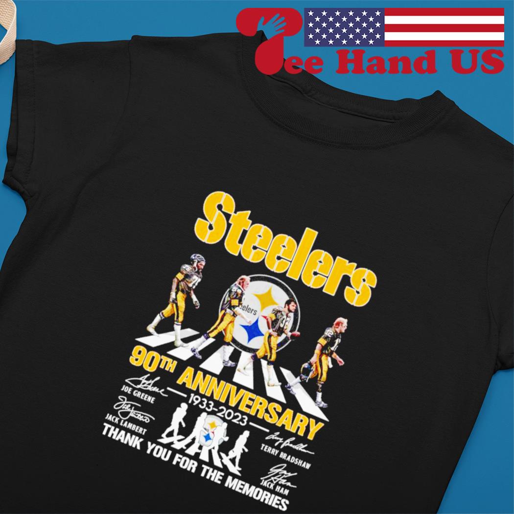 Pittsburgh Steelers Legends Thank You For The Memories signatures shirt -  Dalatshirt