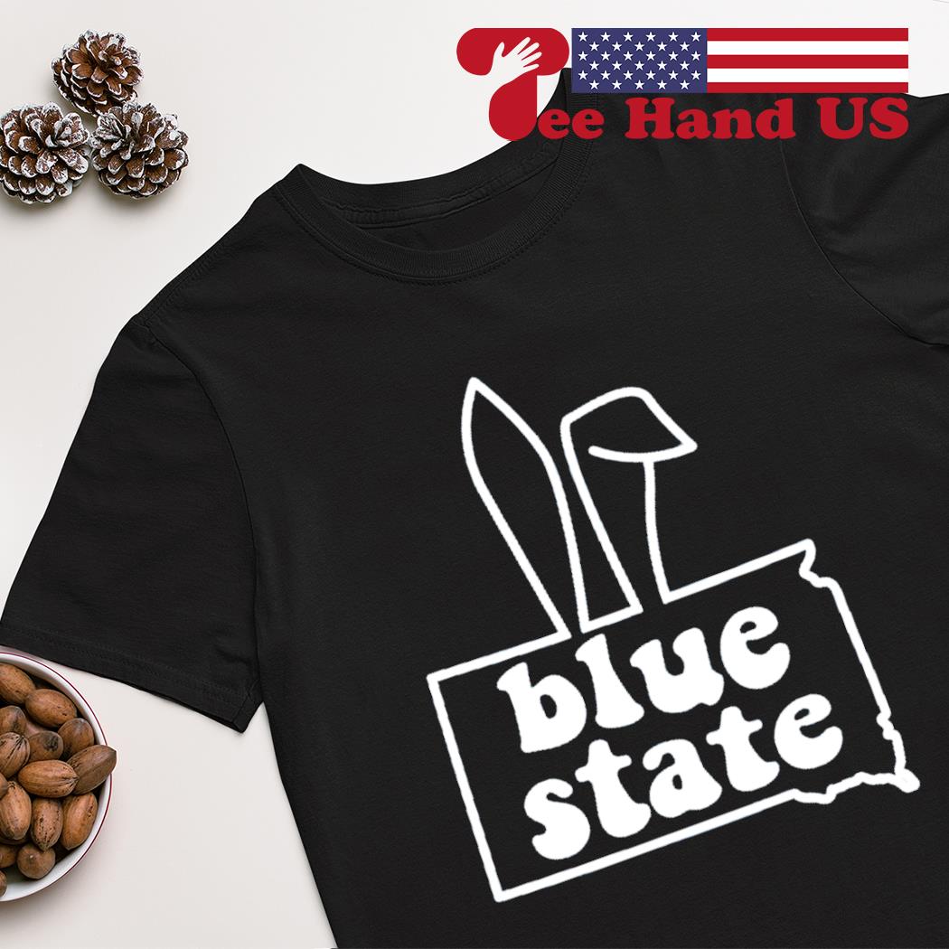 Rabbit blue state sds shirt