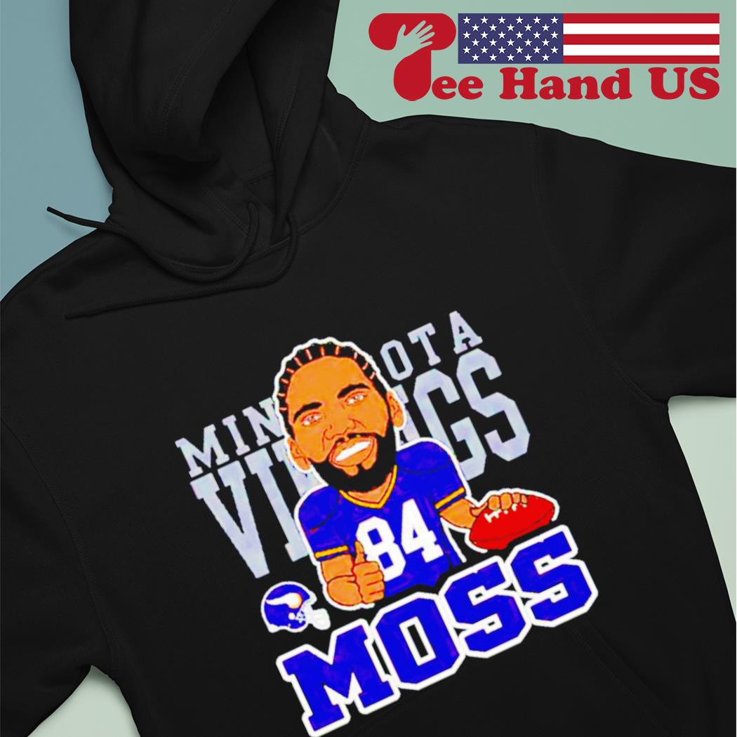 Randy Moss Minnesota Vikings Mitchell Ness Caricature shirt, hoodie,  sweater, long sleeve and tank top