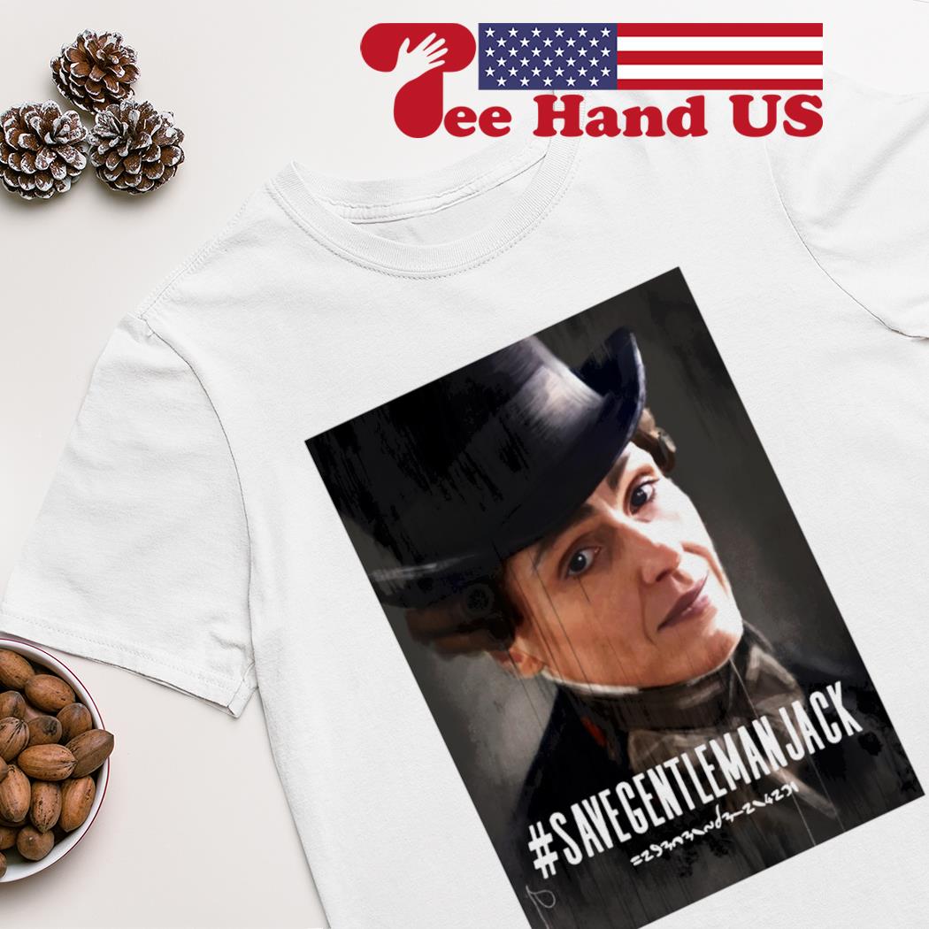 #SaveGentlemanJack billboard shirt