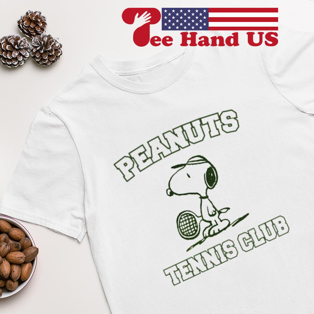 Snoopy tennis club shirt