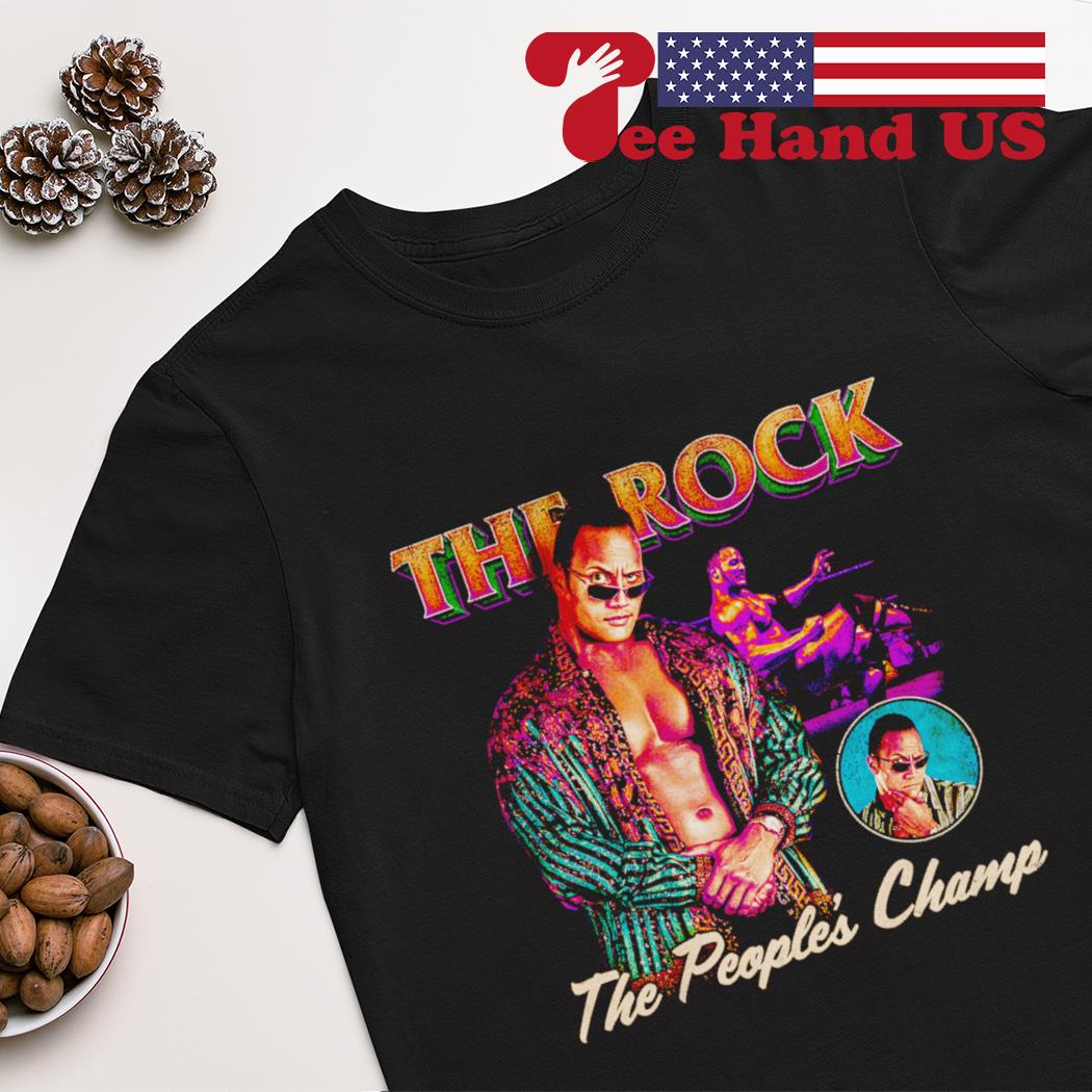 The Rock the people's champ shirt