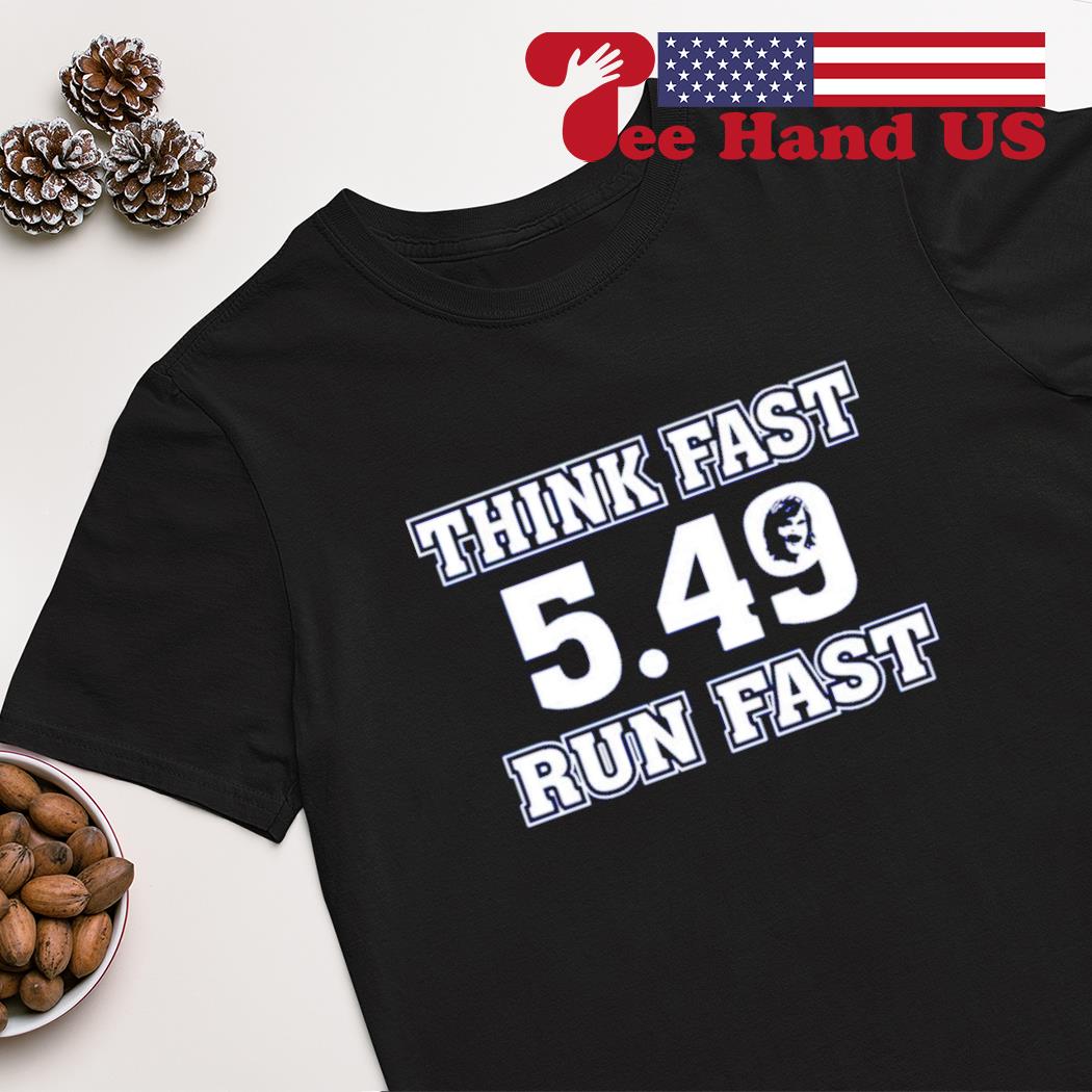 Think fast run fast 5.49 Chad Powers Penn State Nittany Lions shirt
