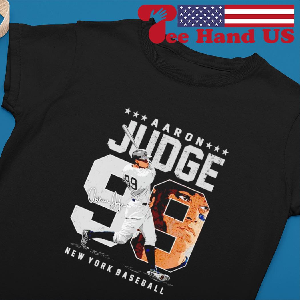 New York Baseball Aaron Judge 99 signature shirt - Online Shoping