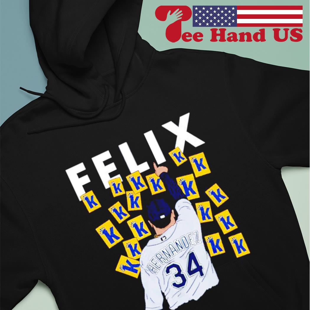 Felix Hernandez Number 34 shirt, hoodie, sweater, long sleeve and tank top