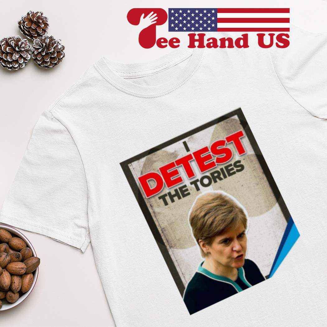 Janey Godley detest the tories shirt