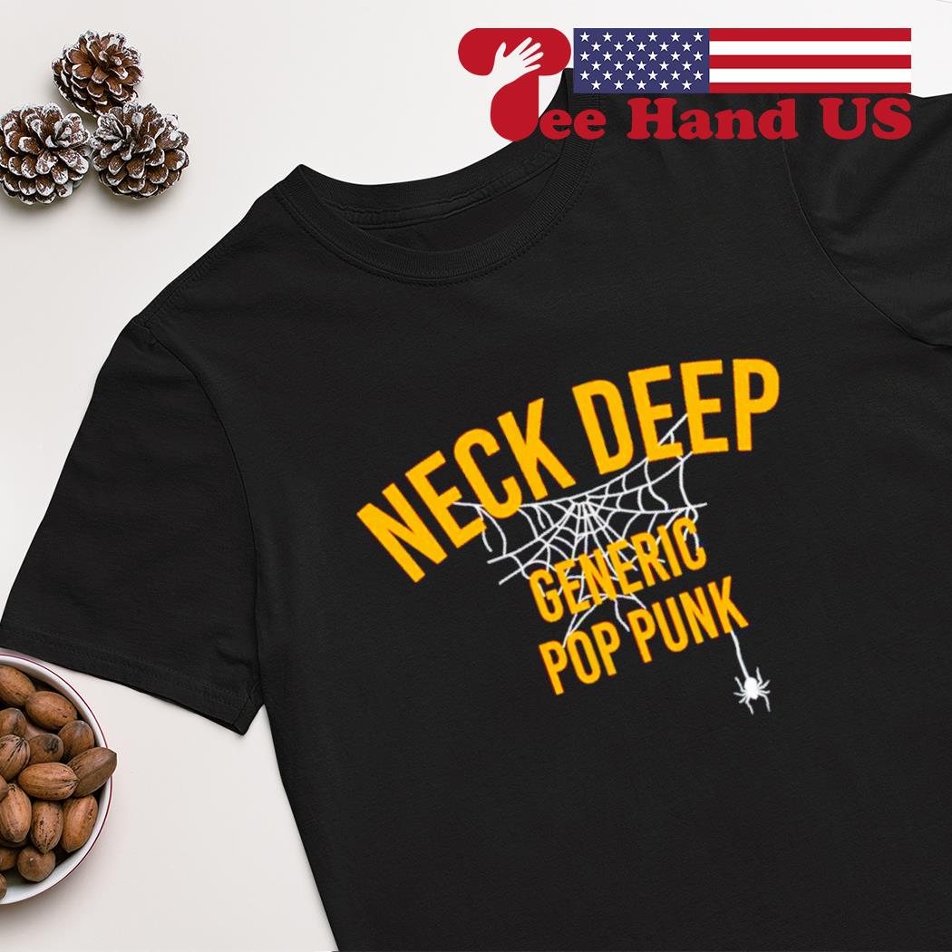 Neck deep generic pop punk Halloween shirt