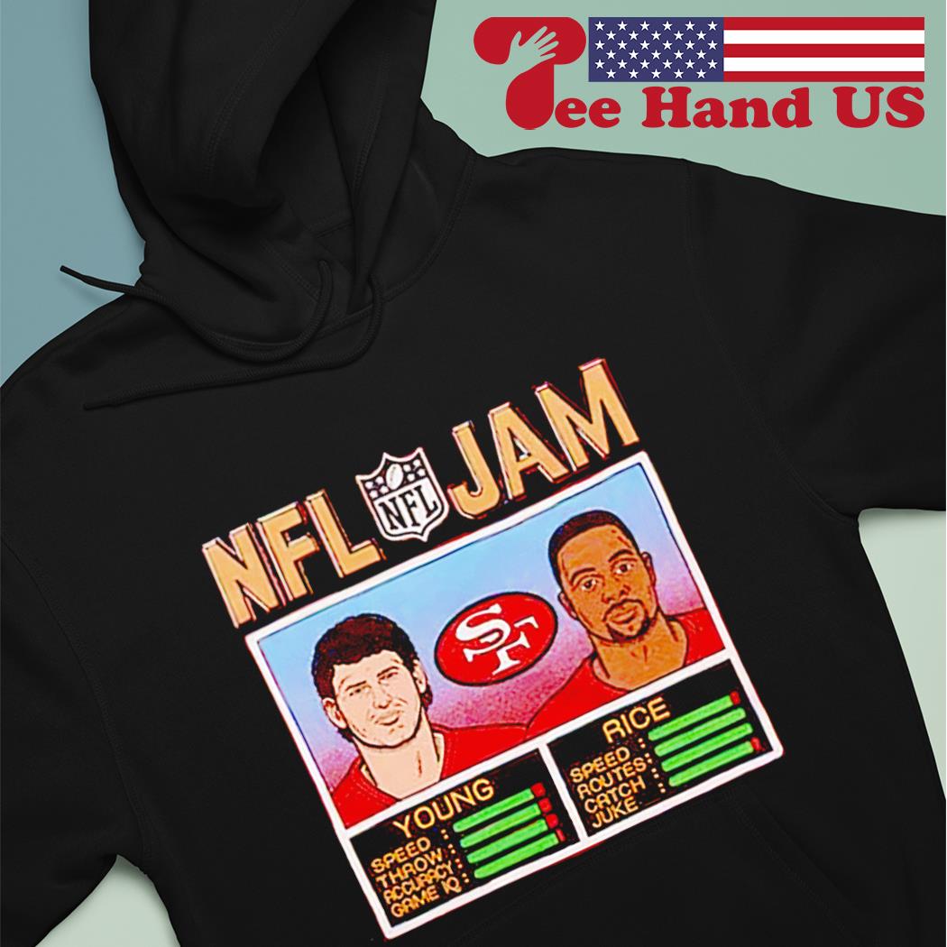 Nfl Jam 49ers Young And Rice 2022 Shirt, hoodie, sweater, long sleeve and  tank top