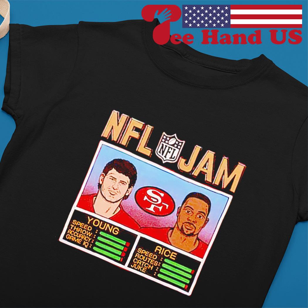 Nfl Jam 49ers Young And Rice 2022 Shirt