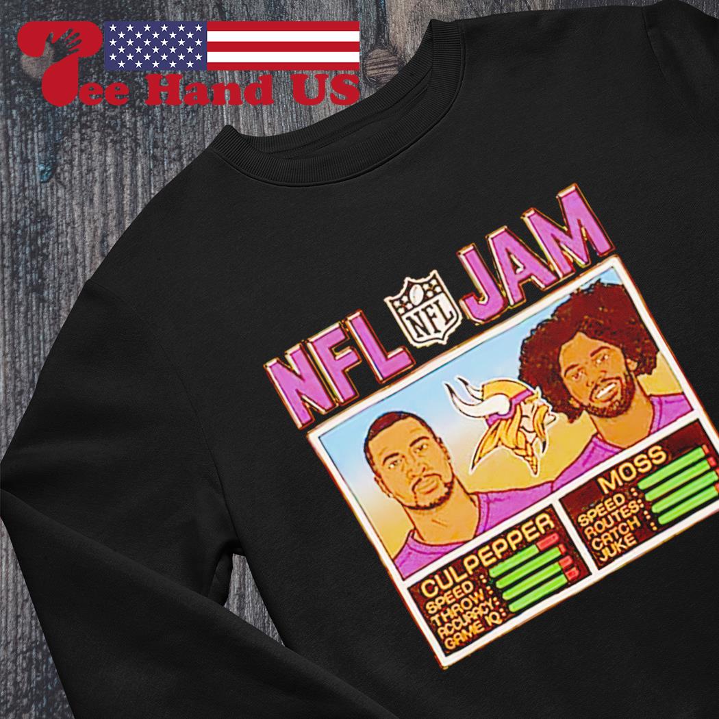 Nfl Jam Minnesota Vikings Daunte Culpepper Randy Moss shirt, hoodie, sweater,  long sleeve and tank top