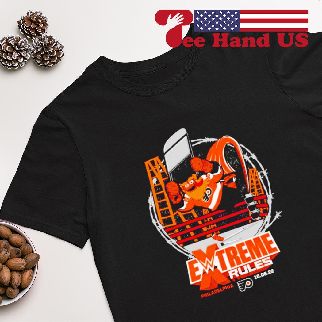 Philadelphia Flyers Gritty Extreme Rules 2022 shirt, hoodie, sweater, long  sleeve and tank top
