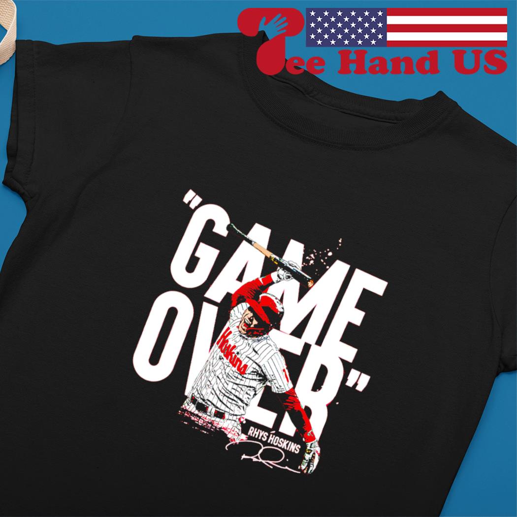 When Rhys Hoskins is at the plate, it's game over!, Philly MLBPA Shirts