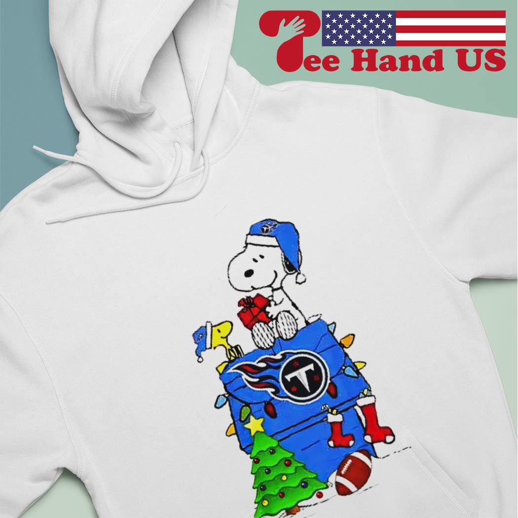 Nfl Tennessee Titans Snoopy And Woodstock Elf Themed Hoodies Teeviews