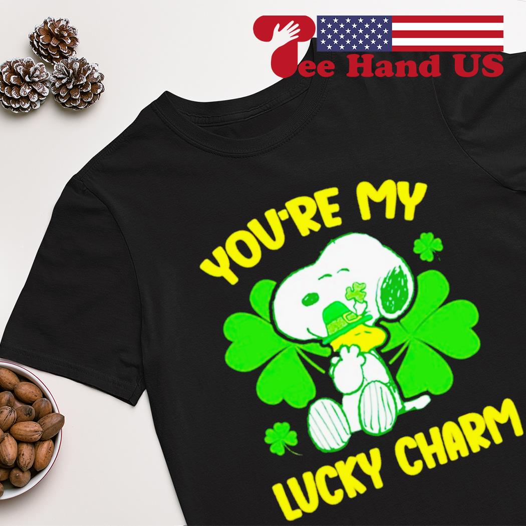 Snoopy and Woodstock you're my lucky charm shirt