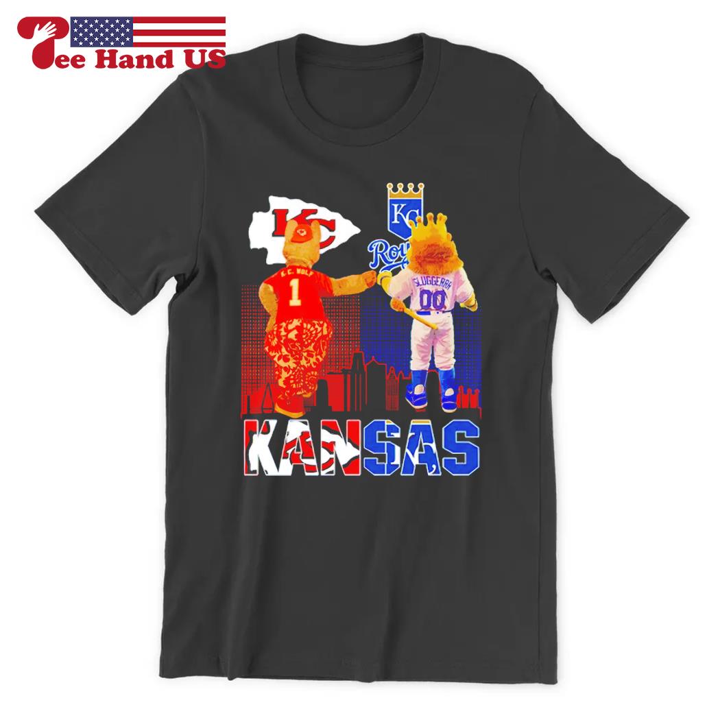 Tampa Bay sport mascot KC Wolf and Sluggerra shirt - Trend T Shirt Store  Online