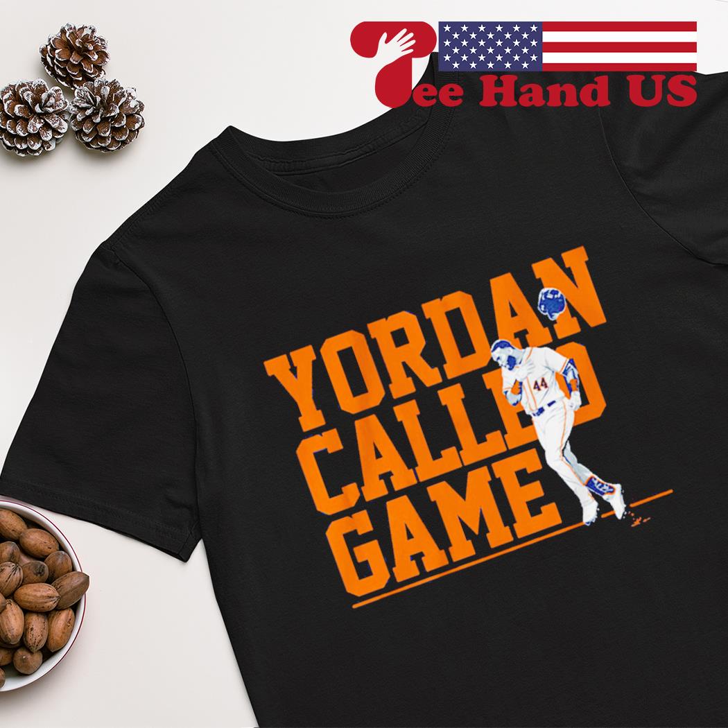 Yordan Alvarez Houston Astros called game shirt