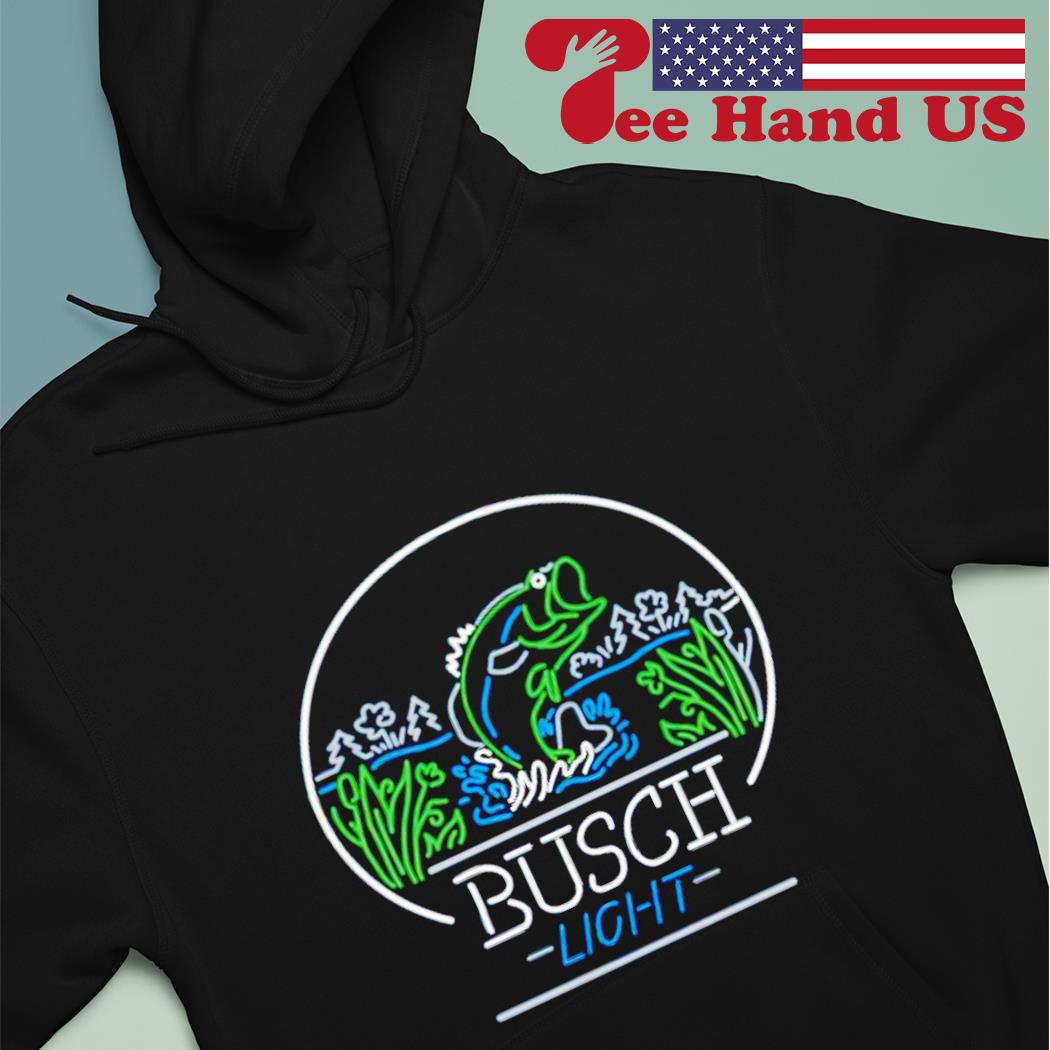 Busch light neon bass logo T-shirt, hoodie, sweater, long sleeve and tank  top