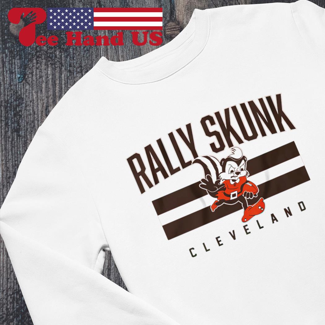 Clevenland Browns Cleveland Rally Skunk T-Shirt and Hoodie