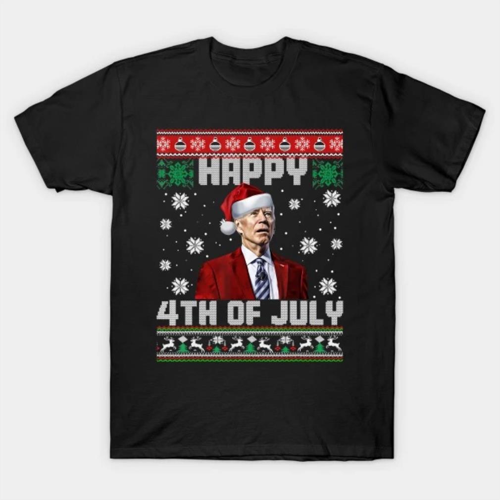 Funny Joe biden Happy 4th of July T-Shirt