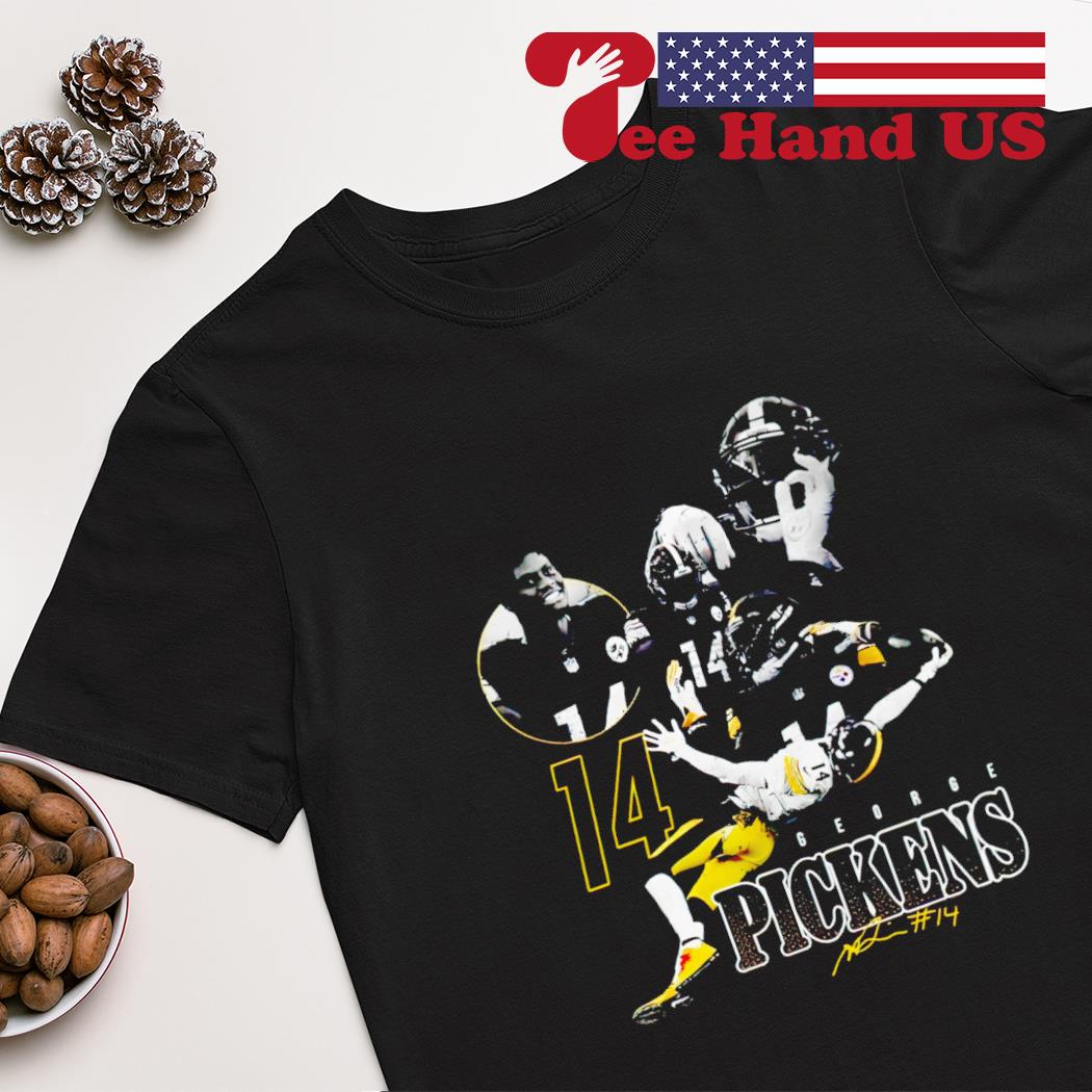 Pittsburgh Steelers George Pickens 14 T Shirt, Custom prints store