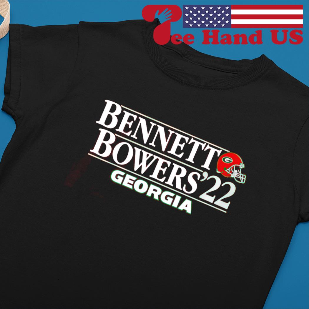 Bulldogs Stetson Bennett Iv Brock Bowers 22 T-Shirt - KitOmega