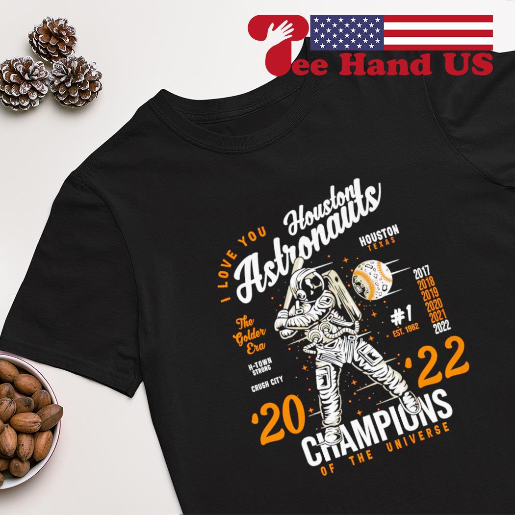Houston Astronauts 2022 Champions of the universe T-shirt