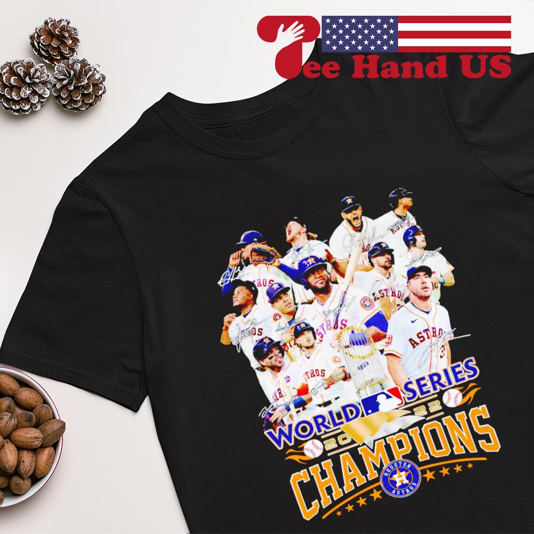Houston Astros baseball 2022 World Series Champions T-shirt