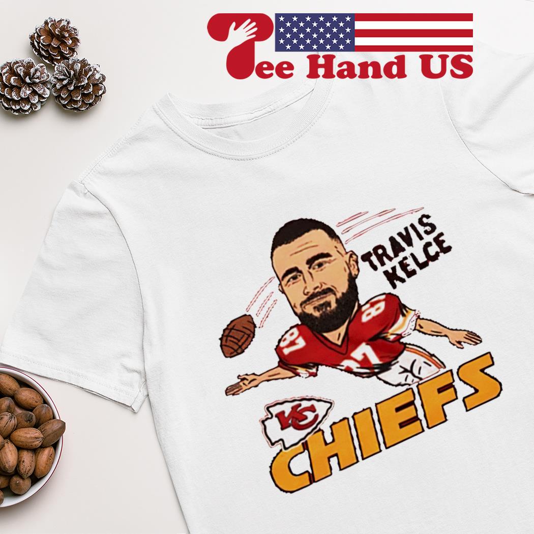 Kansas City Chiefs Travis Kelce Homage Caricature Player shirt, hoodie,  sweater, long sleeve and tank top