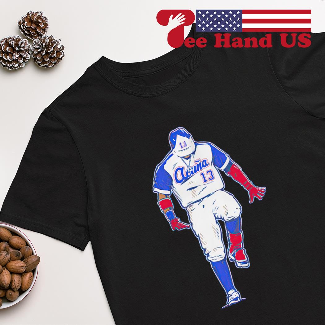  Ronald Acuña Jr. - The Silencer - Atlanta Baseball T-Shirt :  Clothing, Shoes & Jewelry
