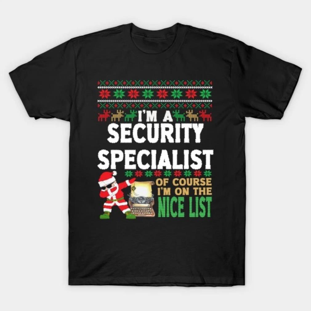 Security Specialist Shirt - Ugly Christmas Security Specialist Gift T-Shirt